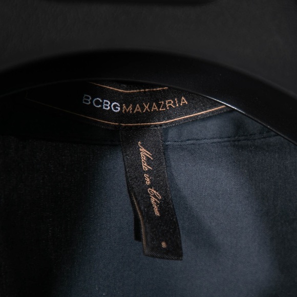 BCBG MAXAZRIA Short Sleeve Shirt Top - Size S - Picture 6 of 7